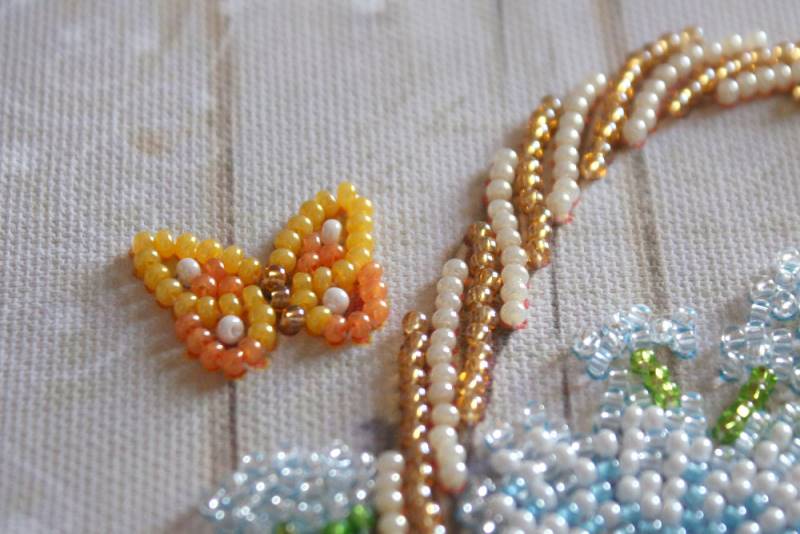 Buy Mini Bead embroidery kit - Summer Bouquet-AM-170_3