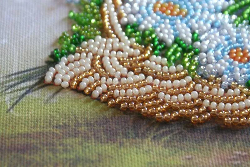 Buy Mini Bead embroidery kit - Summer Bouquet-AM-170_5
