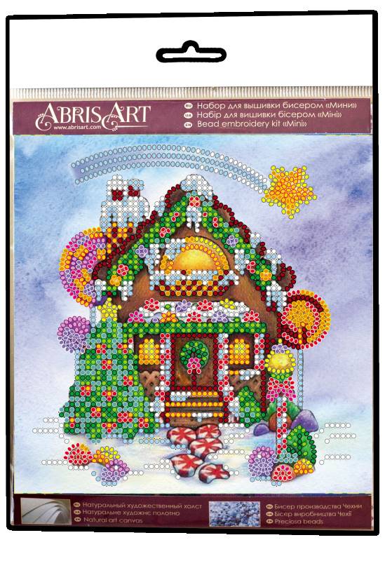 Buy Mini Bead embroidery kit - Gingerbread House-AM-174_1