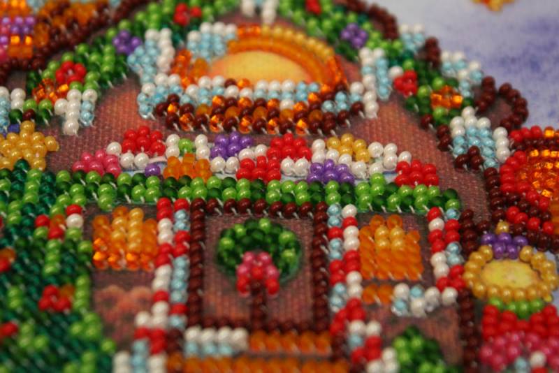 Buy Mini Bead embroidery kit - Gingerbread House-AM-174_4