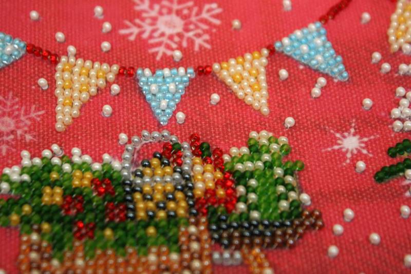 Buy Mini Bead embroidery kit - Holiday Time-AM-176_5