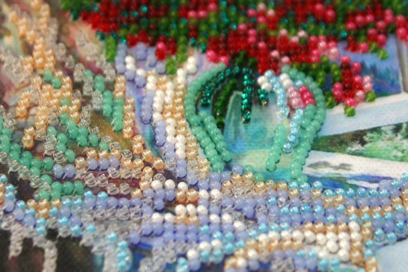 Buy Mini Bead embroidery kit - The Sea outside the window-AM-177_6