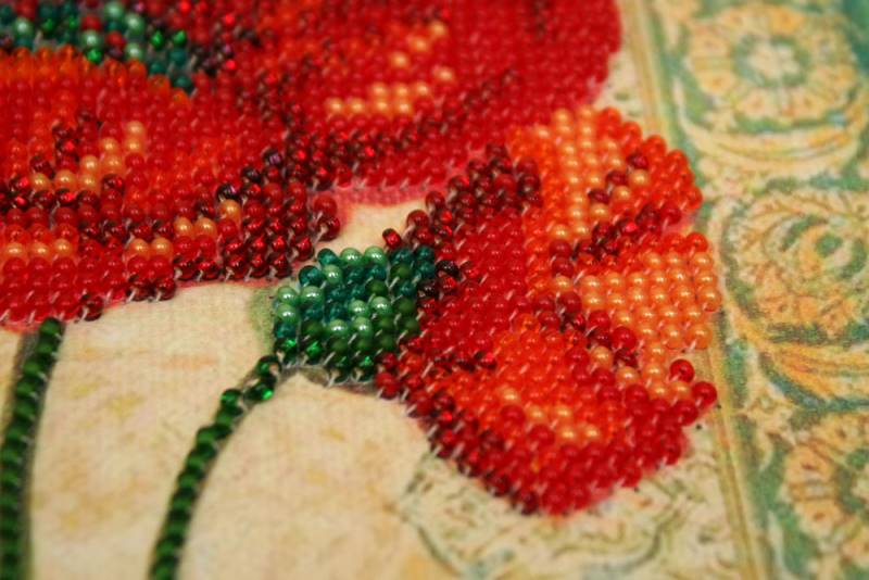 Buy Mini Bead embroidery kit - Red Velvet-AM-180_5
