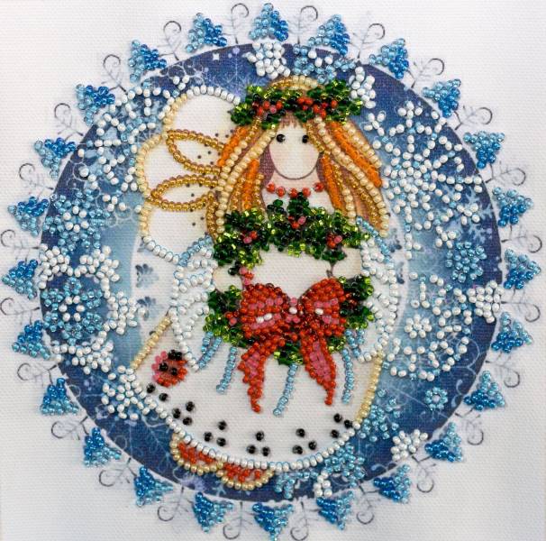 Buy Mini Bead embroidery kit - Christmas Angel-AM-184