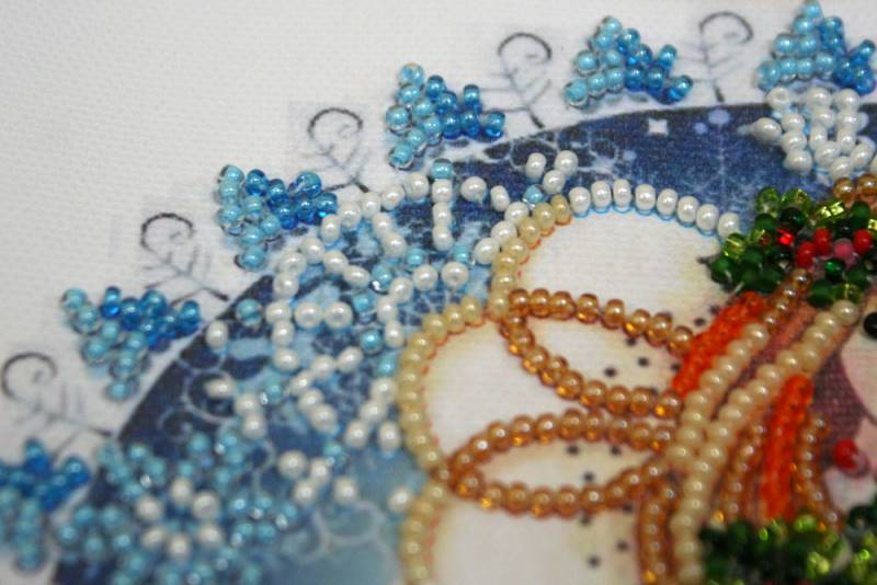 Buy Mini Bead embroidery kit - Christmas Angel-AM-184_3