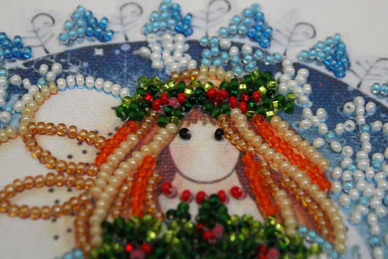 Buy Mini Bead embroidery kit - Christmas Angel-AM-184_4