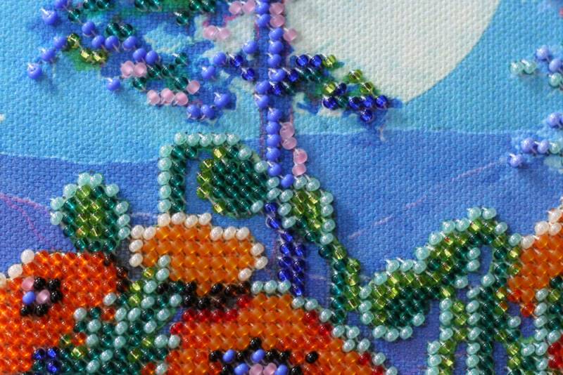 Buy Mini Bead embroidery kit - Full Moon-AM-185_3