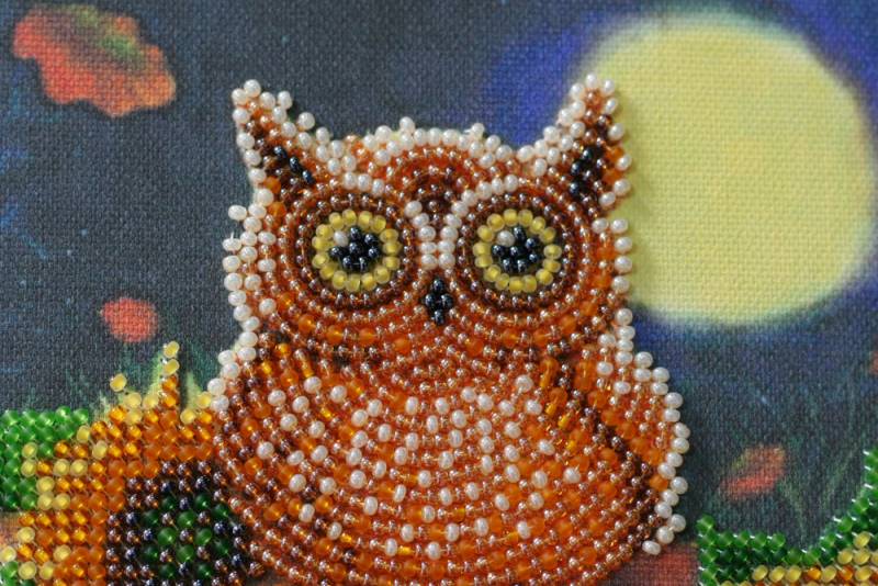 Buy Mini Bead embroidery kit - Night Guest-AM-190_2