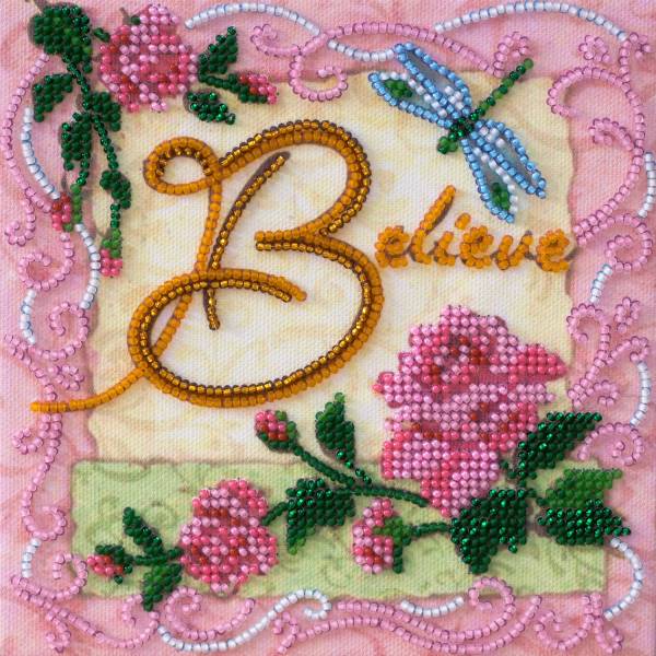 Buy Mini Bead embroidery kit - Believe-AM-191