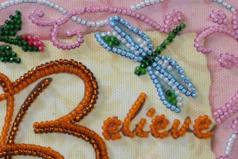Buy Mini Bead embroidery kit - Believe-AM-191_2