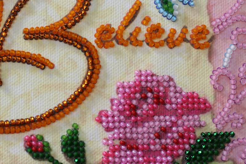 Buy Mini Bead embroidery kit - Believe-AM-191_4