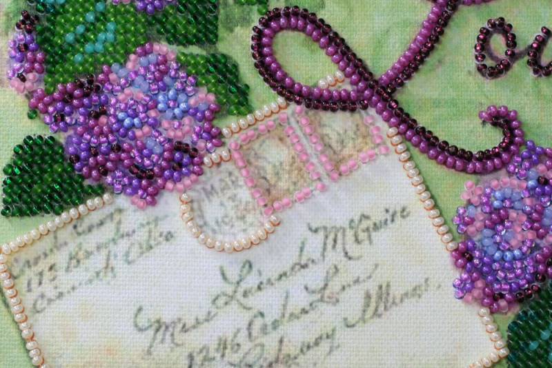Buy Mini Bead embroidery kit - Love-AM-192_4