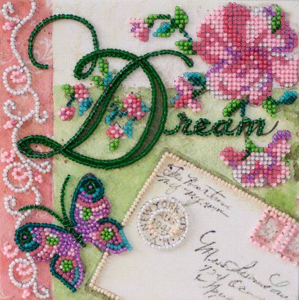 Buy Mini Bead embroidery kit - Dream-AM-193