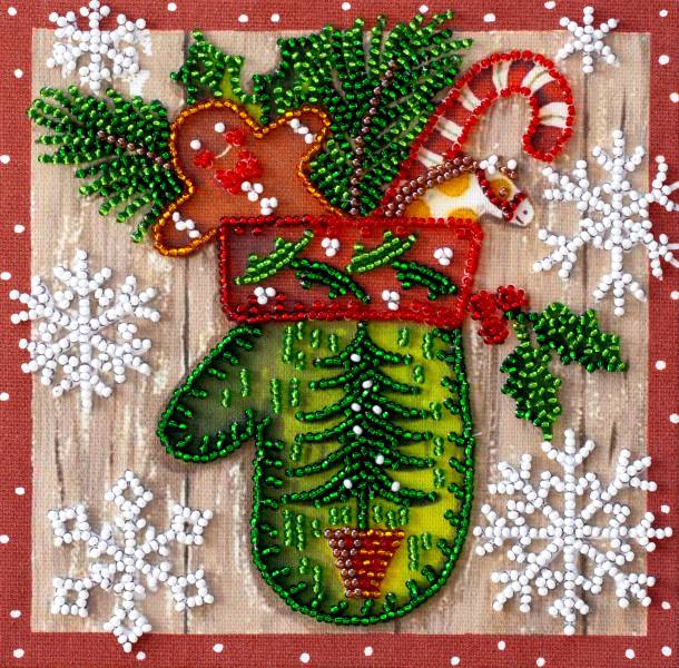 Buy Mini Bead embroidery kit - Children's holiday-AM-200