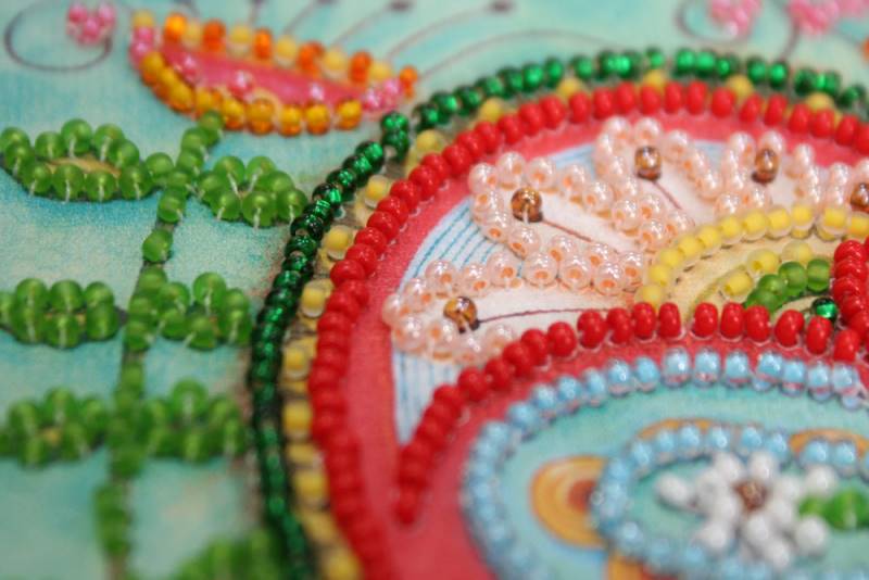 Buy Mini Bead embroidery kit - Summer Heart-AM-204_3