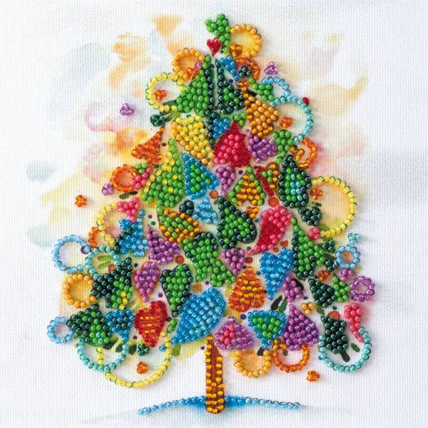 Buy Mini Bead embroidery kit - Heart of the holiday-AM-205