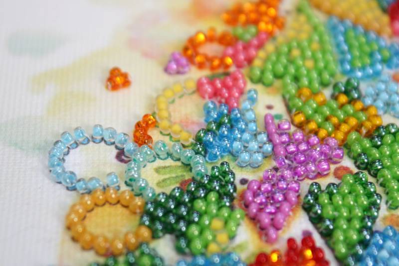 Buy Mini Bead embroidery kit - Heart of the holiday-AM-205_4