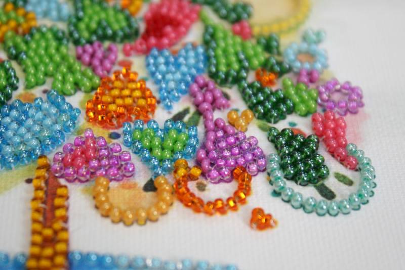 Buy Mini Bead embroidery kit - Heart of the holiday-AM-205_5