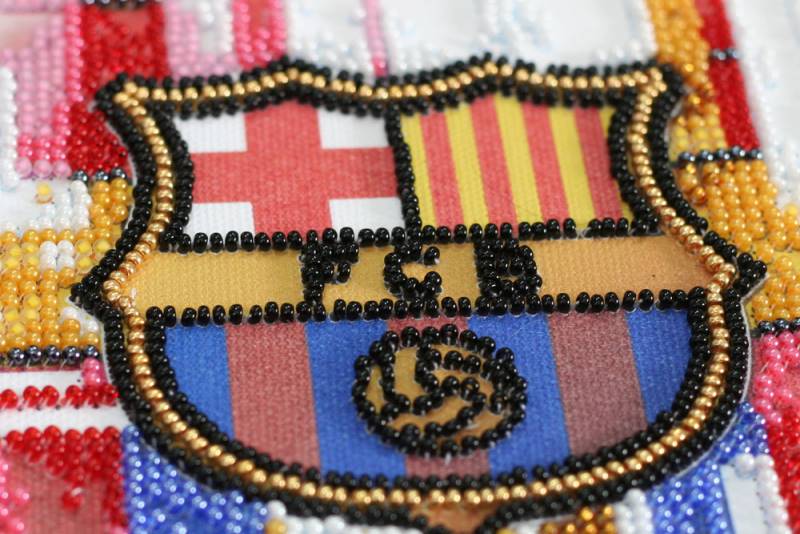Buy Mini Bead embroidery kit - FC Barcelona-AM-206_5