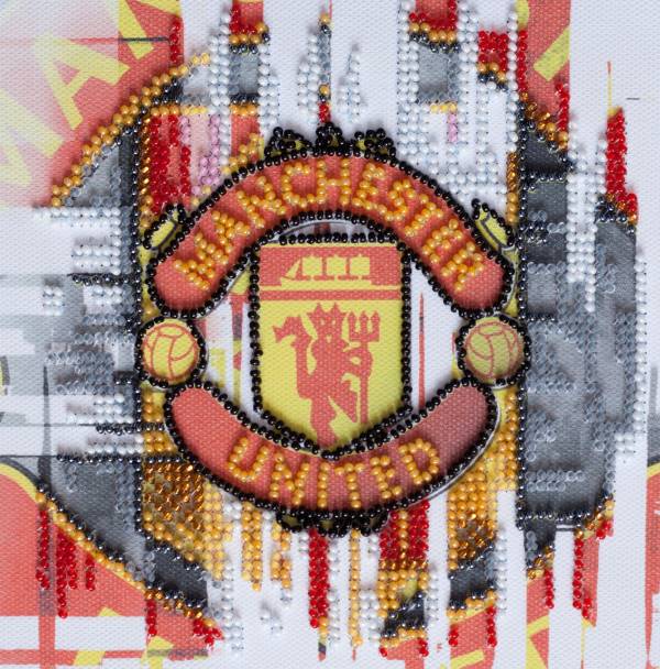 Buy Mini Bead embroidery kit - FC Manchester United-AM-207