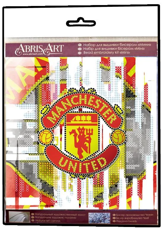 Buy Mini Bead embroidery kit - FC Manchester United-AM-207_1
