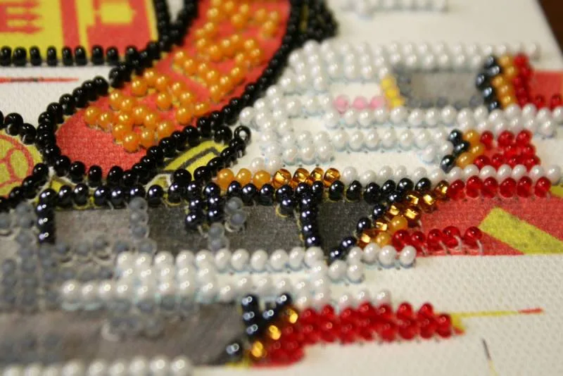 Buy Mini Bead embroidery kit - FC Manchester United-AM-207_4