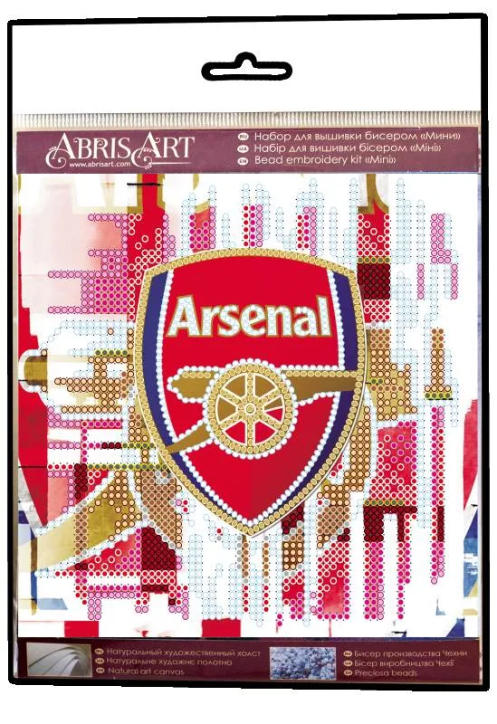 Buy Mini Bead embroidery kit - FC Arsenal-AM-208_1