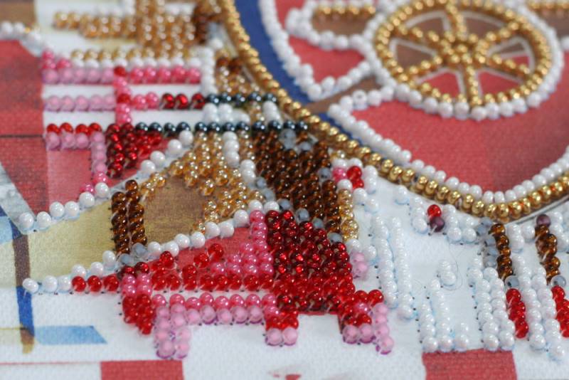 Buy Mini Bead embroidery kit - FC Arsenal-AM-208_4