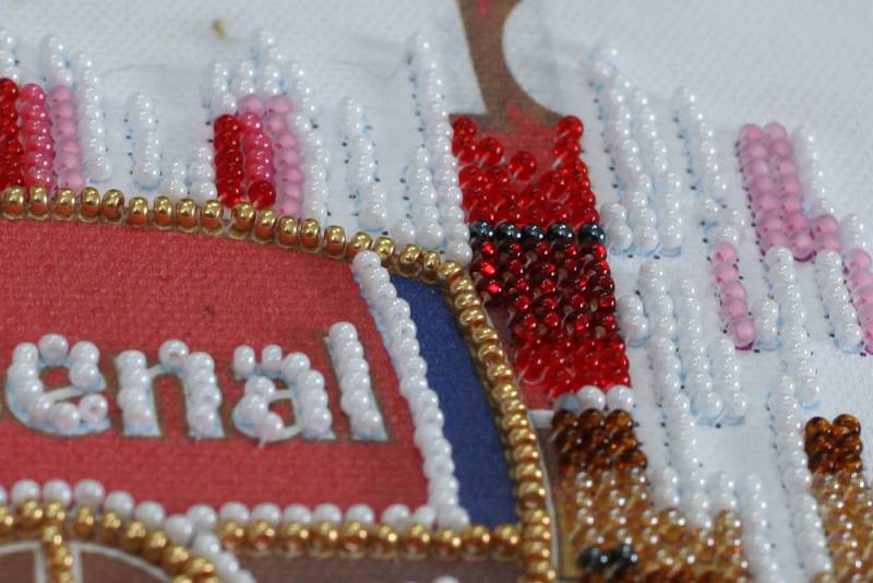Buy Mini Bead embroidery kit - FC Arsenal-AM-208_6