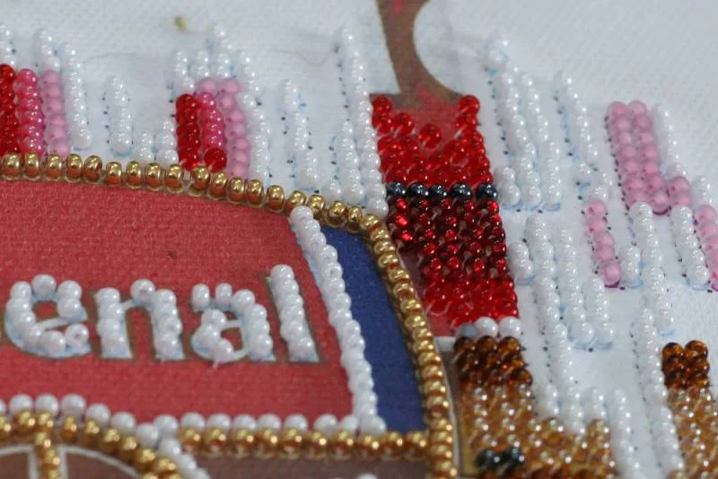 Buy Mini Bead embroidery kit - FC Arsenal-AM-208_6