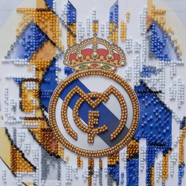 Buy Mini Bead embroidery kit - FC Real Madrid-AM-209