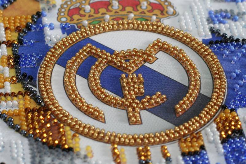 Buy Mini Bead embroidery kit - FC Real Madrid-AM-209_5