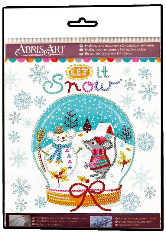 Buy Mini Bead embroidery kit - Snowiness-AM-211_1