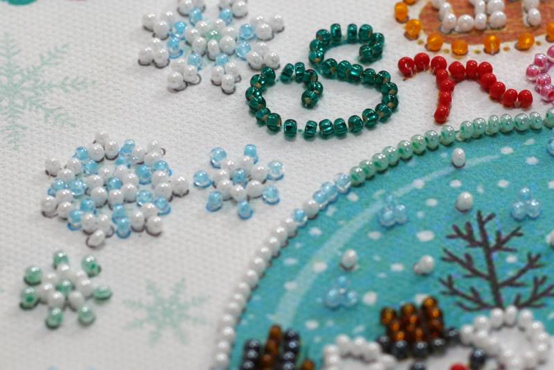 Buy Mini Bead embroidery kit - Snowiness-AM-211_4