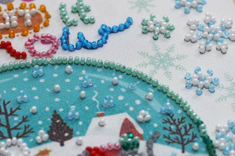 Buy Mini Bead embroidery kit - Snowiness-AM-211_5