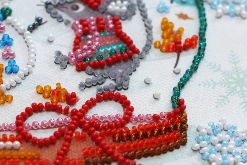 Buy Mini Bead embroidery kit - Snowiness-AM-211_7