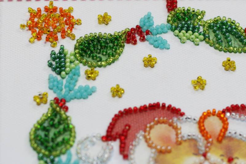 Buy Mini Bead embroidery kit - Kisses-AM-213_4
