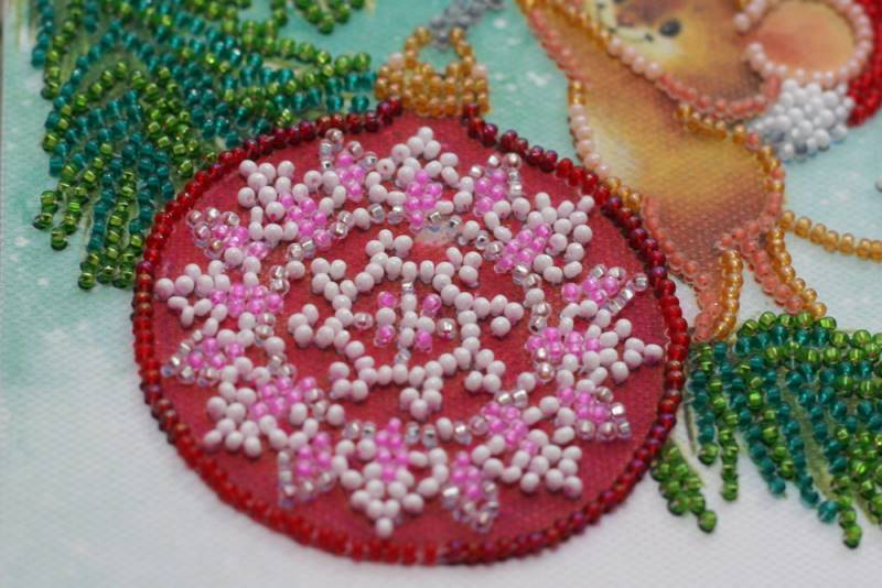 Buy Mini Bead embroidery kit - Decorating the Christmas tree-AM-214_6