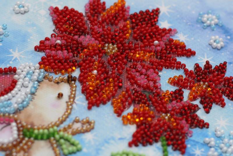 Buy Mini Bead embroidery kit - Winter miracle-AM-215_4