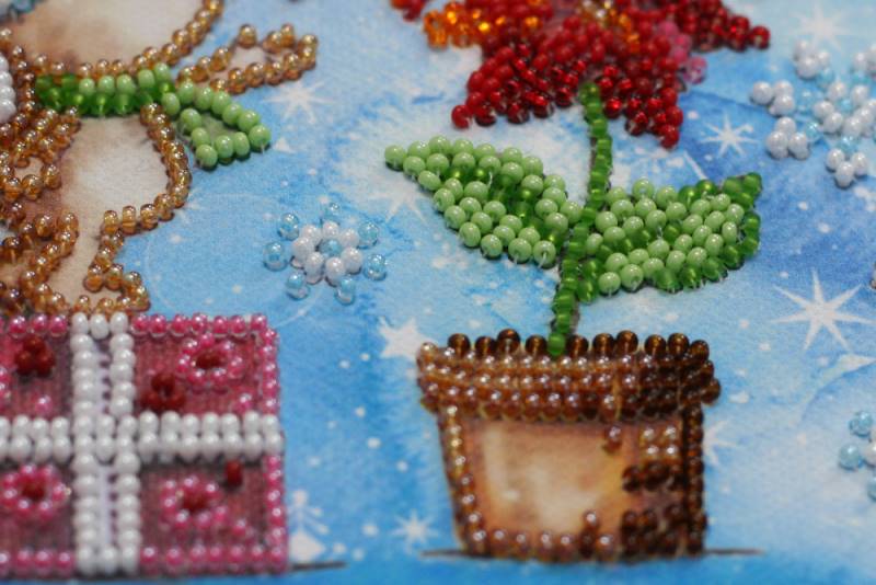 Buy Mini Bead embroidery kit - Winter miracle-AM-215_6