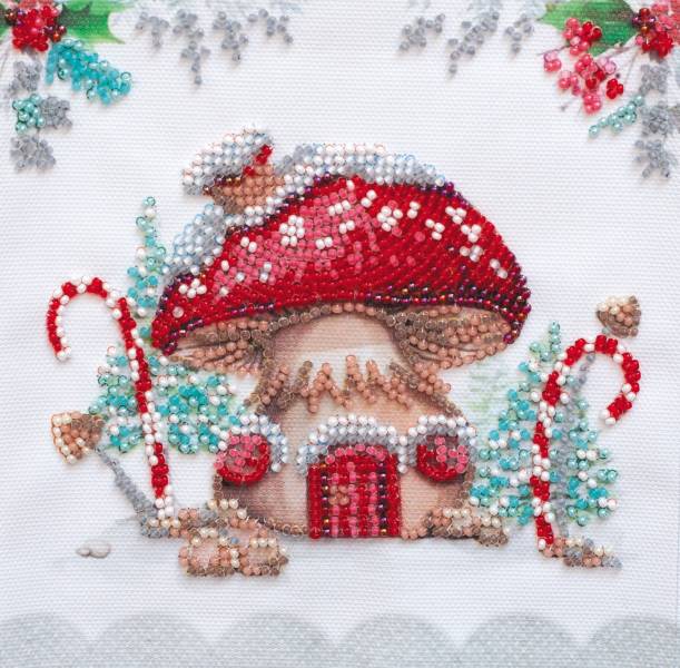 Buy Mini Bead embroidery kit - Winter magic-AM-217