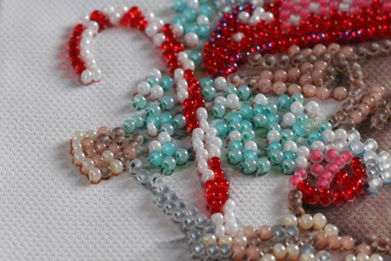 Buy Mini Bead embroidery kit - Winter magic-AM-217_5