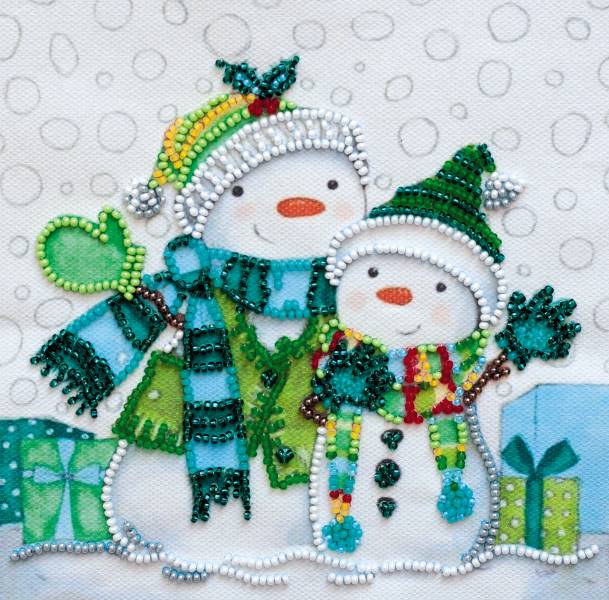 Buy Mini Bead embroidery kit - Snow Friends-AM-220