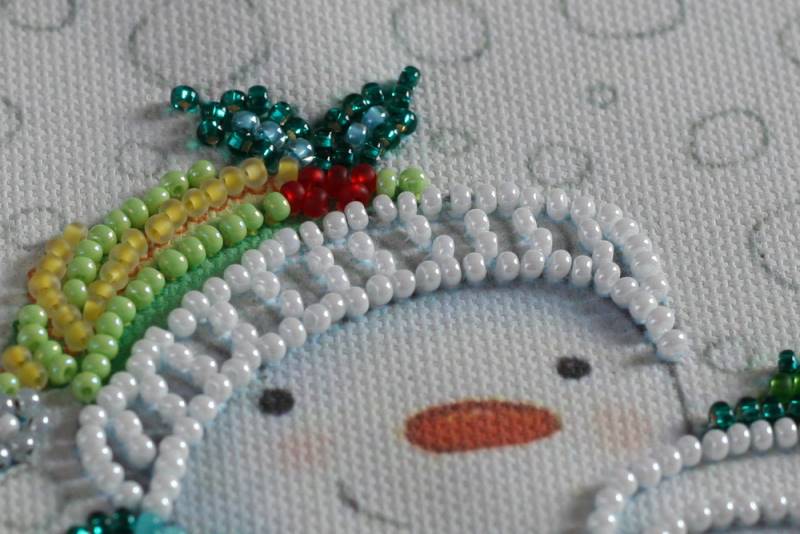 Buy Mini Bead embroidery kit - Snow Friends-AM-220_3