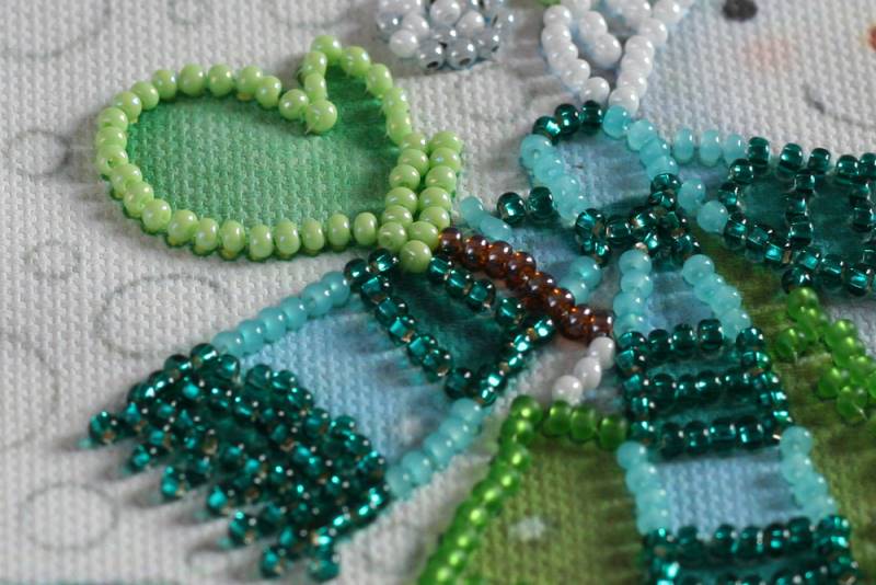 Buy Mini Bead embroidery kit - Snow Friends-AM-220_4