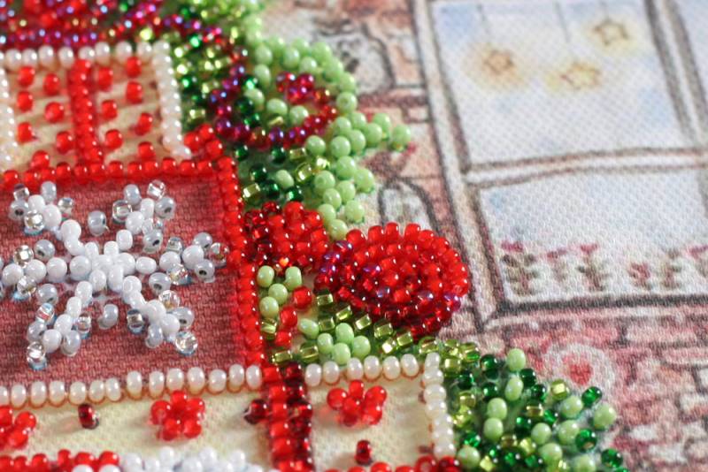 Buy Mini Bead embroidery kit - Under the Christmas tree-AM-222_4