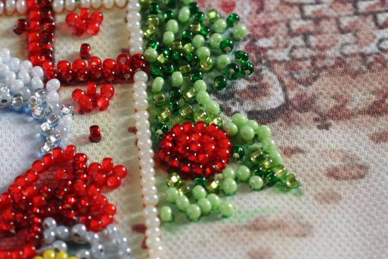 Buy Mini Bead embroidery kit - Under the Christmas tree-AM-222_5