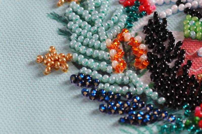 Buy Mini Bead embroidery kit - Meow Christmas-AM-224_3