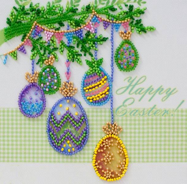 Buy Mini Bead embroidery kit - Feast of Easter-AM-226