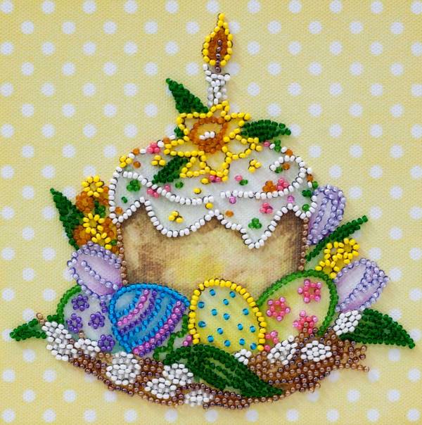 Buy Mini Bead embroidery kit - Holy holiday-AM-227